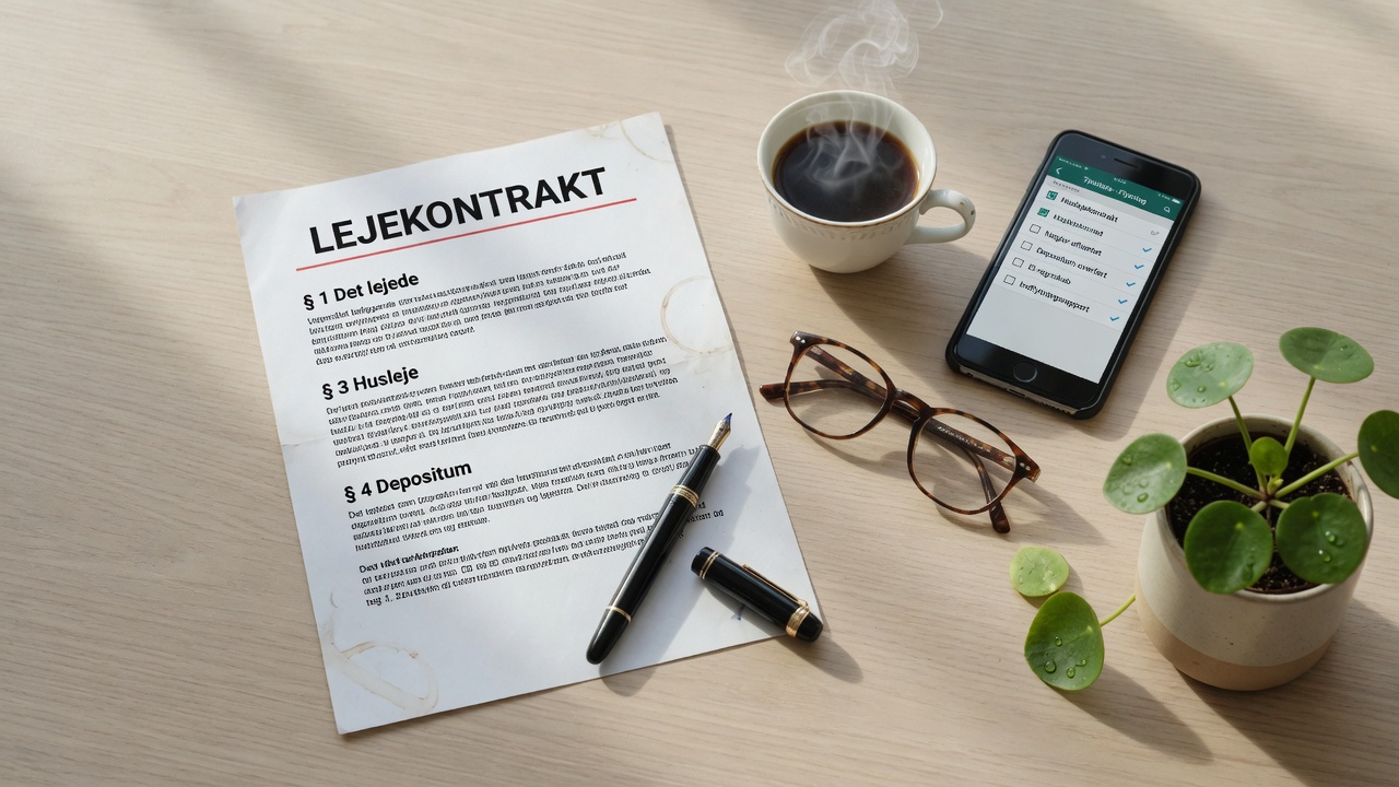 Rental contract: complete checklist before you sign